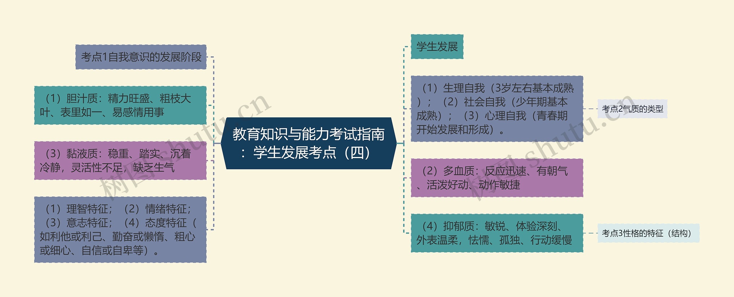 教育知识与能力考试指南：学生发展考点（四）