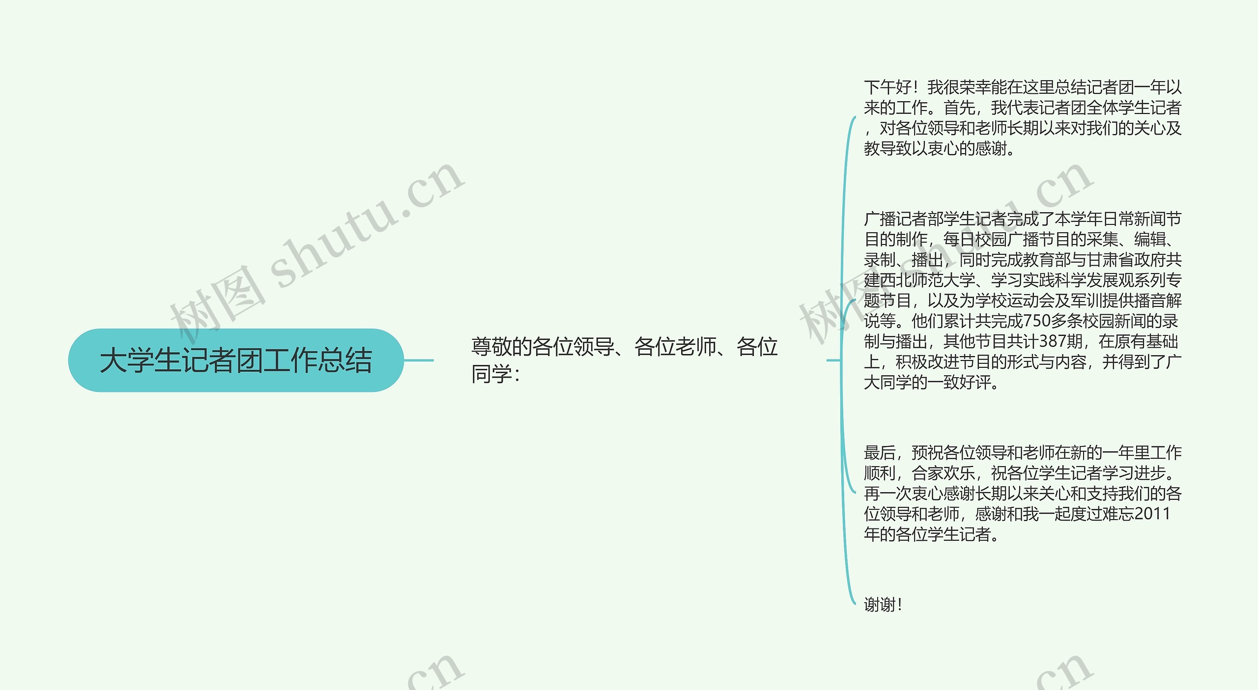 大学生记者团工作总结