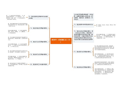 教育学—问答题汇总（10）