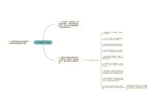 广告销售工作总结