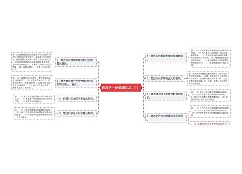 教育学—问答题汇总（1）