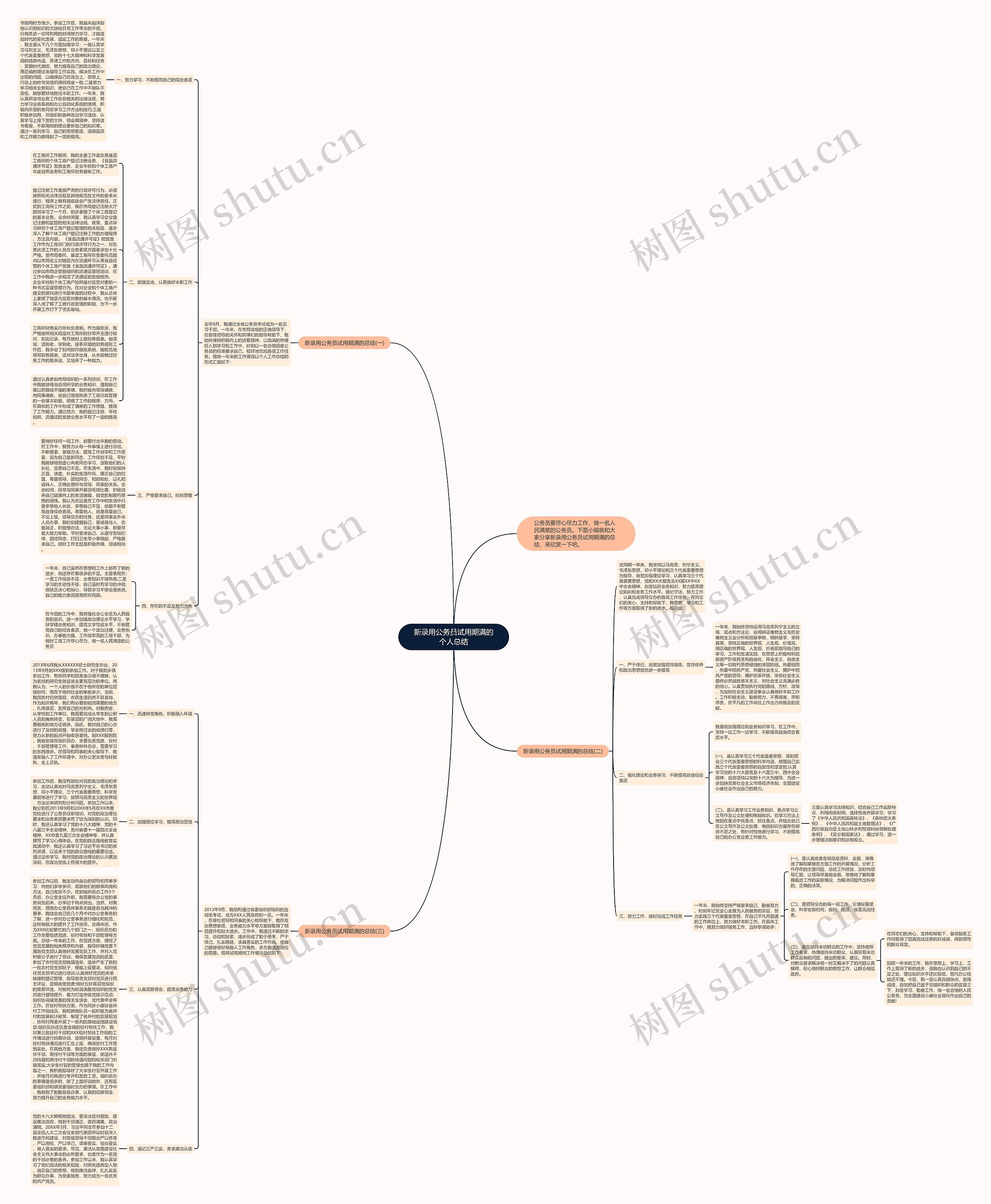 新录用公务员试用期满的个人总结 新录用公务员试用期满的个人总结