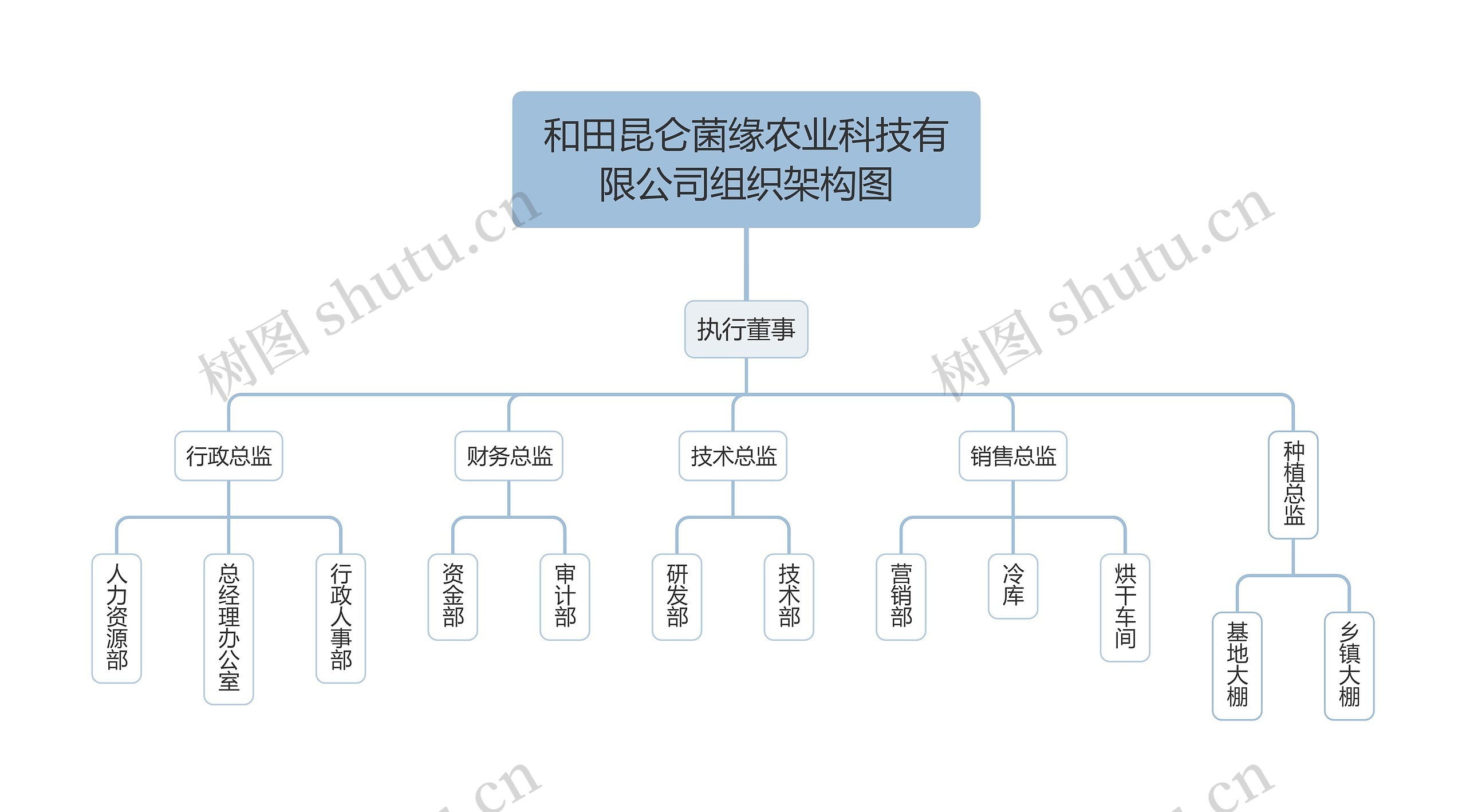 和田昆仑菌缘农业科技有限公司组织架构图思维导图高清图 和田昆仑菌缘农业科技有限公司组织架构图思维导图