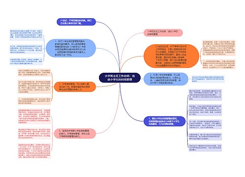 小学班主任工作总结:浅谈小学生的自我管理 小学班主任工作总结:浅谈小学生的自我管理