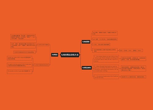 full的用法总结大全