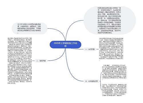 2009年上学期班级工作总结