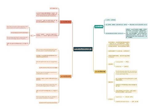 adult的用法总结大全