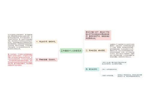 工作室的个人总结范文