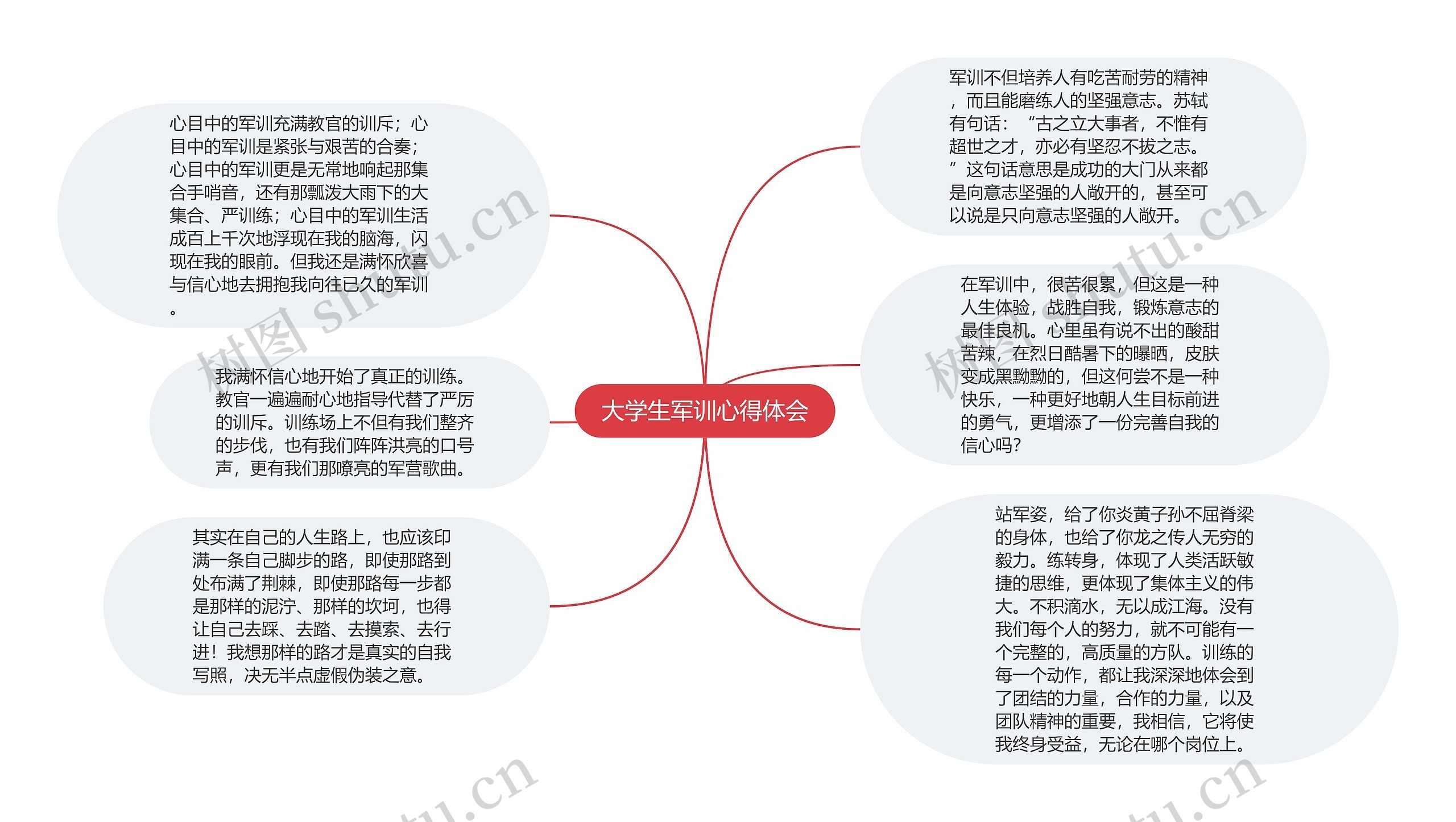 大学生军训心得体会