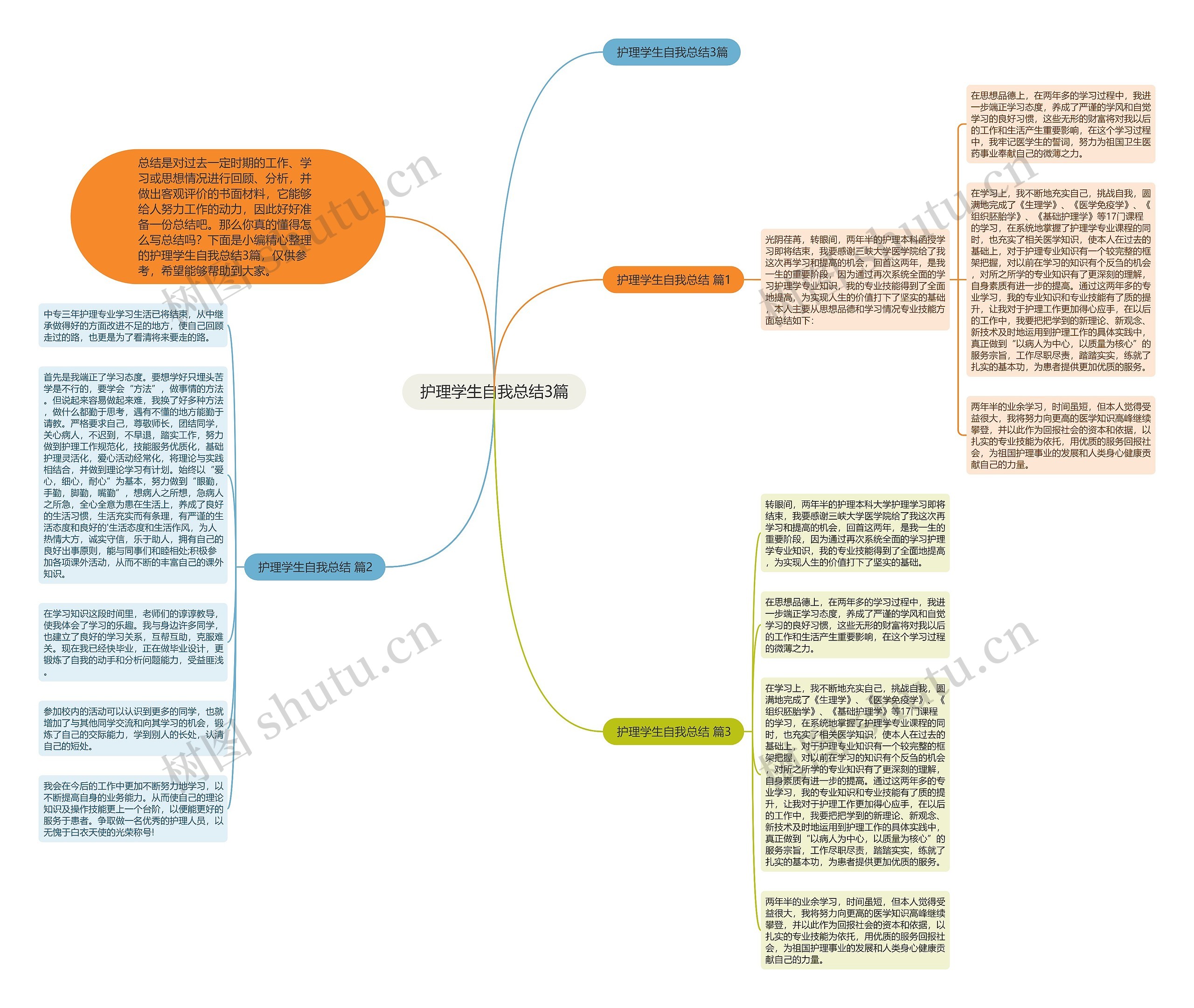 护理学生自我总结3篇
