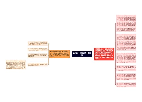 锅炉运行班组年终工作总结