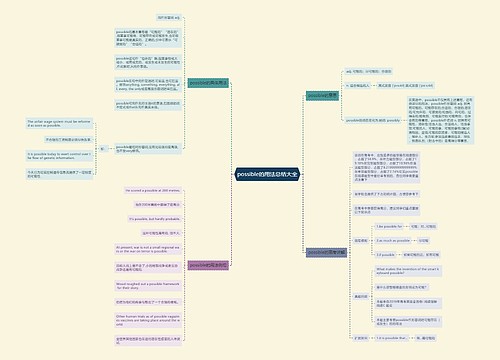 possible的用法总结大全