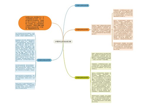 护理学生自我总结3篇