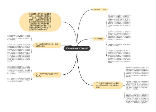 2009年小学体育工作总结