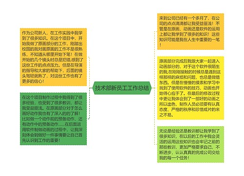 技术部新员工工作总结