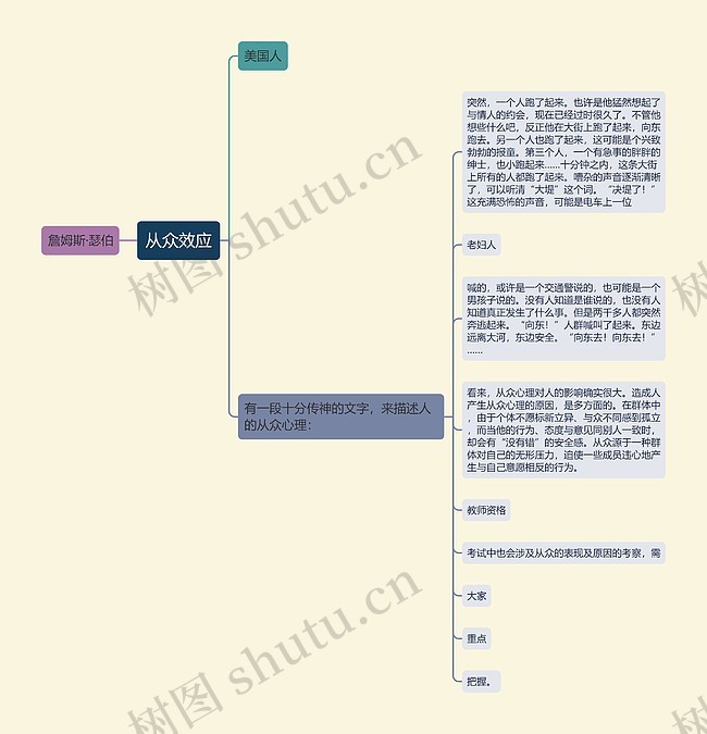 从众效应思维导图_编号p9477661-TreeMind树图
