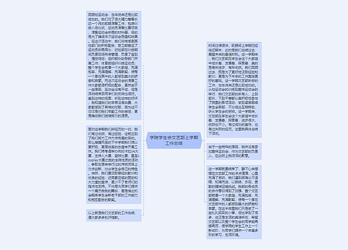 学院学生会文艺部上学期工作总结