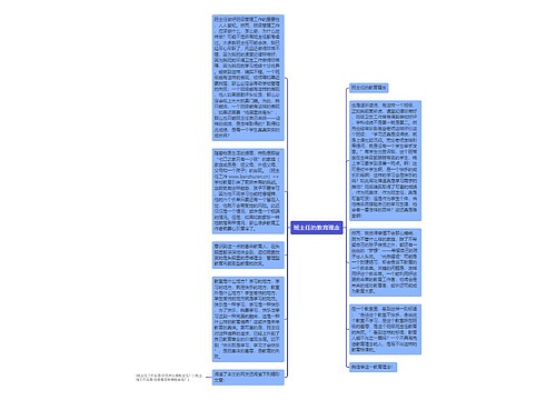 班主任的教育理念