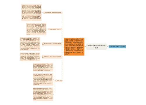 医院农村合作医疗上半年总结