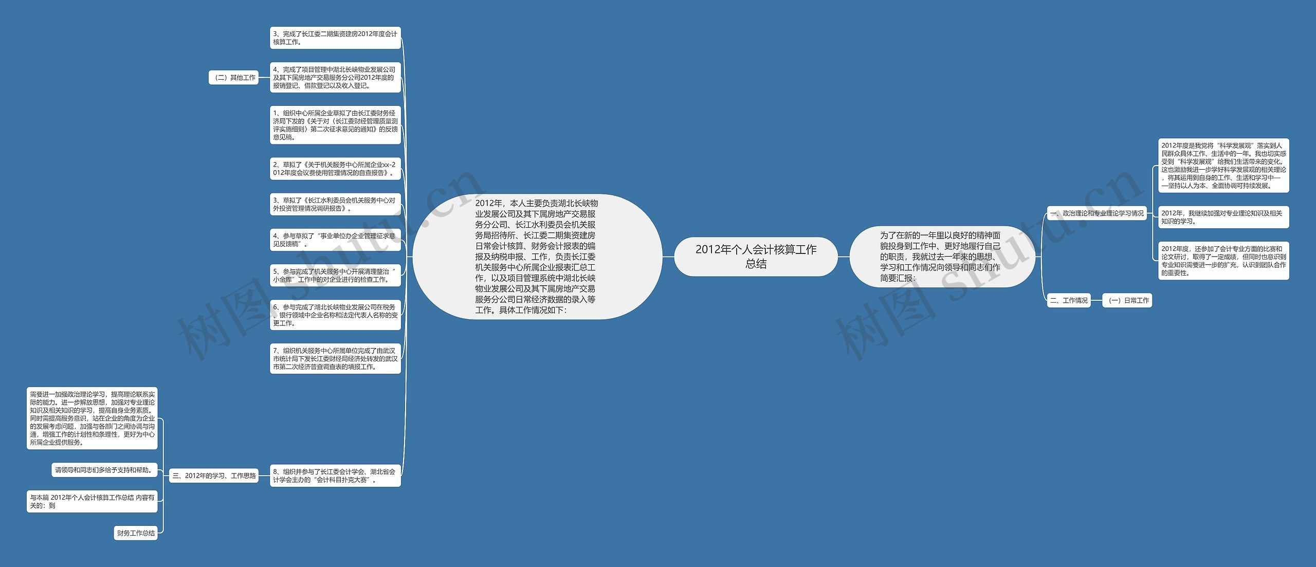 2012年个人会计核算工作总结