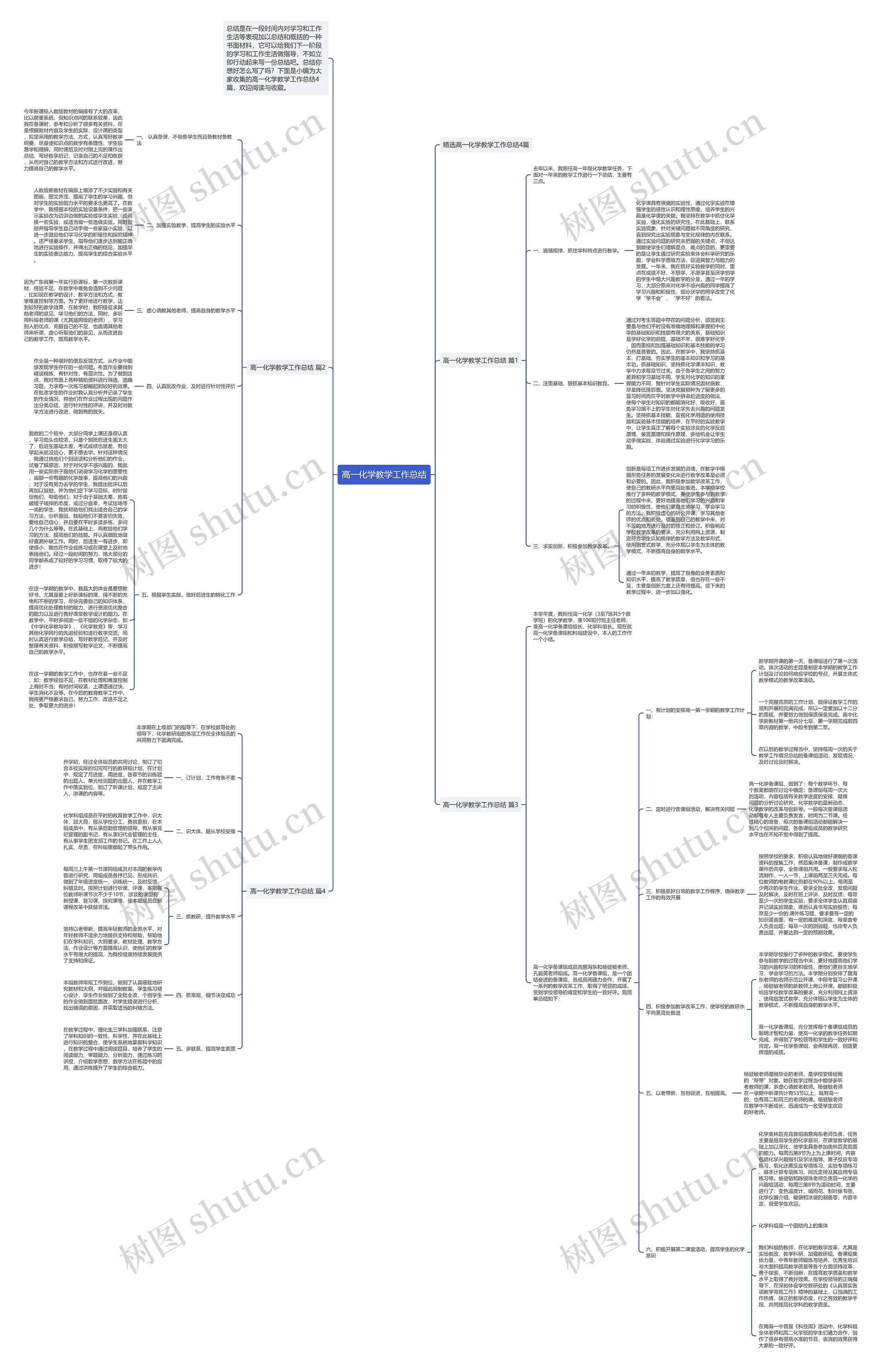 高一化学教学工作总结 高一化学教学工作总结