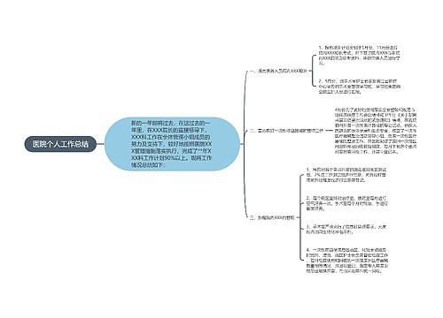 医院个人工作总结
