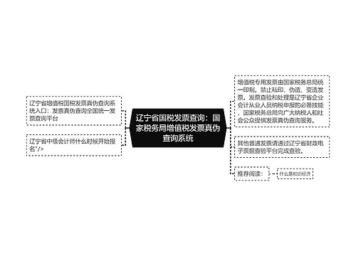 辽宁省国税发票查询：国家税务局增值税发票真伪查询系统