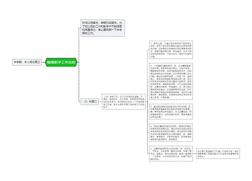 物理教学工作总结