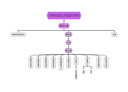 天相投资公司组织架构