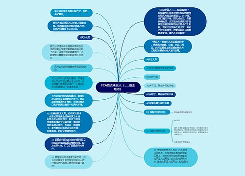 FCA货交承运人（……指定地点）