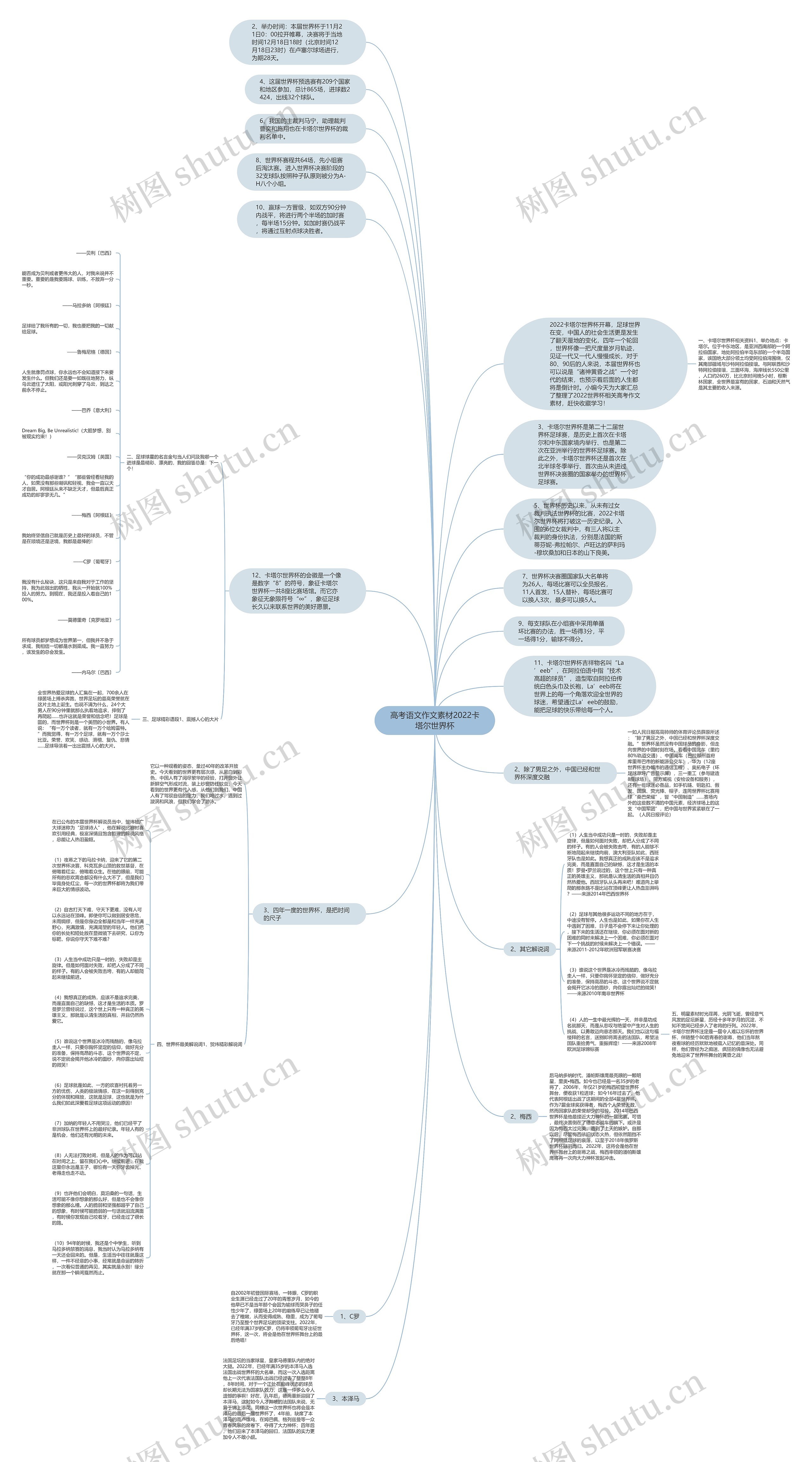 高考语文作文素材2022卡塔尔世界杯