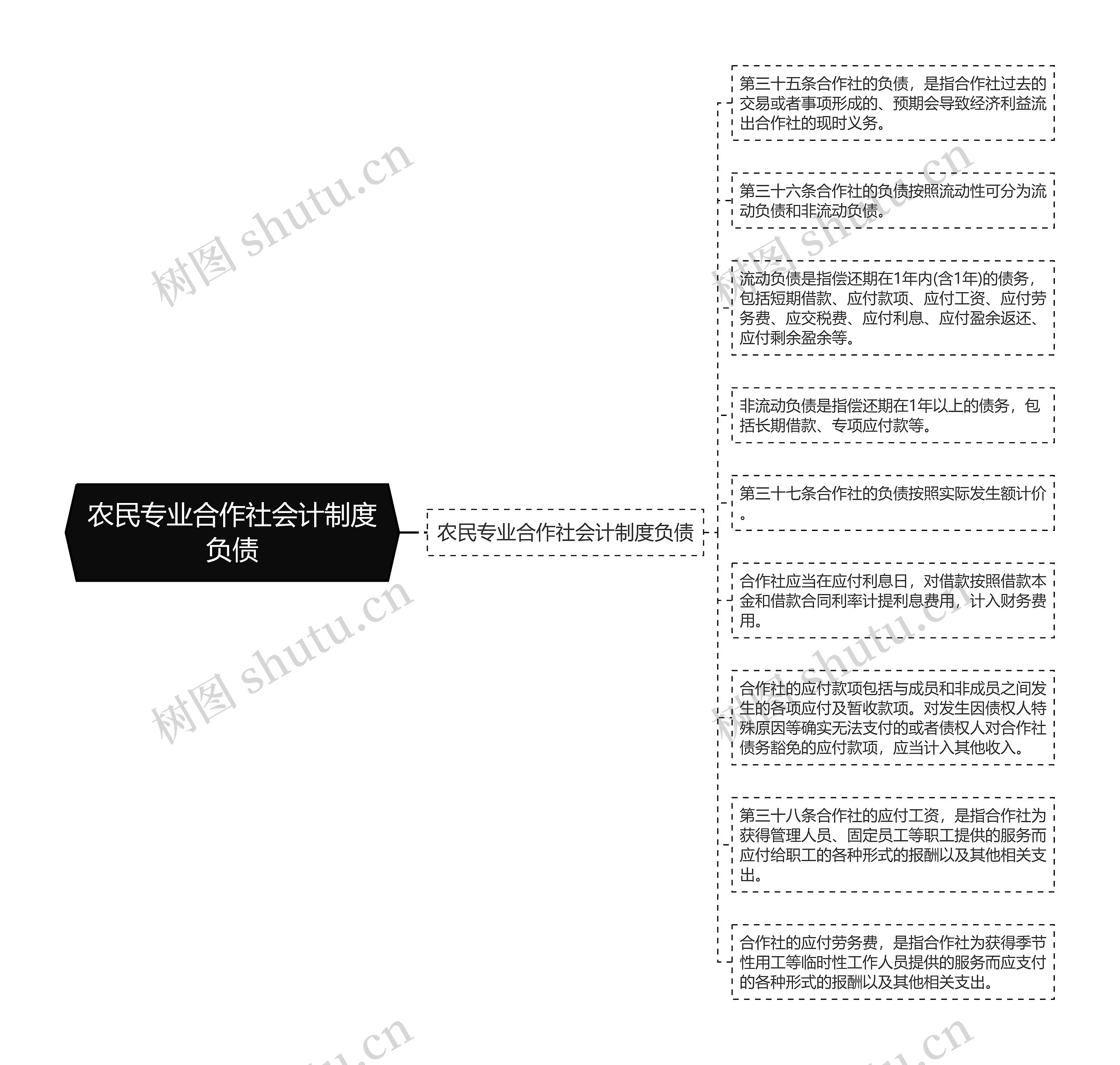 农民专业合作社会计制度负债