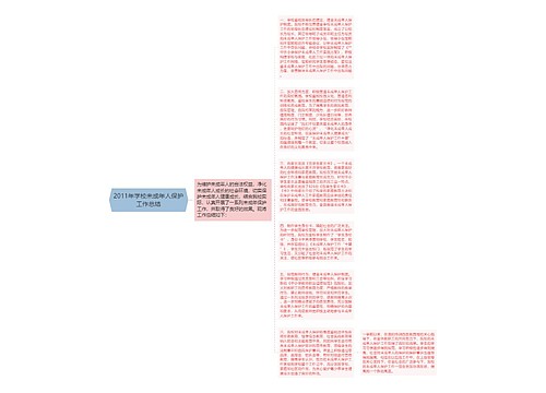 2011年学校未成年人保护工作总结