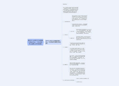 温州市人社局2022年度基本养老(失业、工伤)保险职工缴费工资申报通知