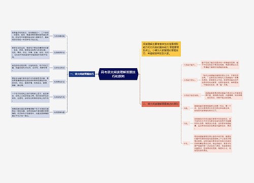 高考语文阅读理解答题技巧和原则