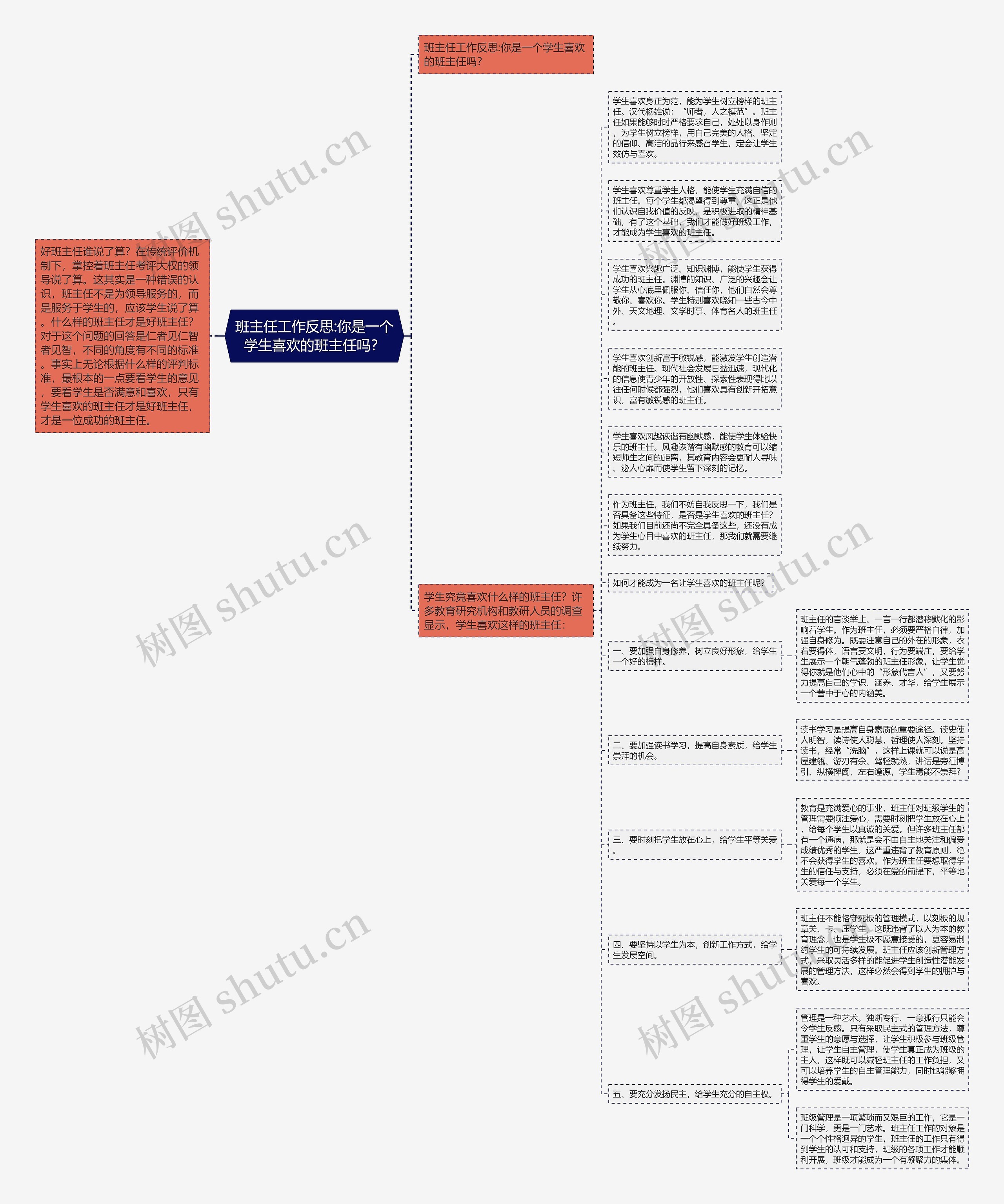 班主任工作反思:你是一个学生喜欢的班主任吗？