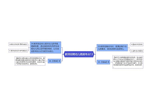 教师招聘幼儿高频考点13