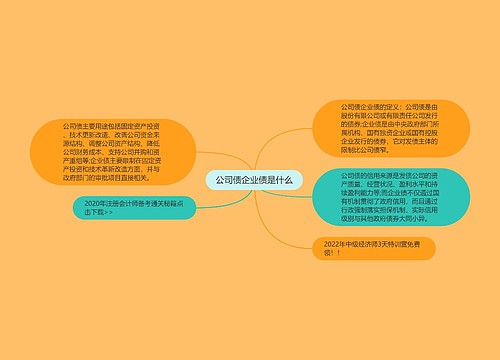 公司债企业债是什么