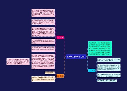 班主任工作总结（四）