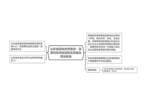 山东省国税发票查询：国家税务局增值税发票真伪查询系统