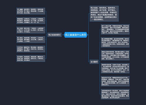 氓之蚩蚩是什么意思