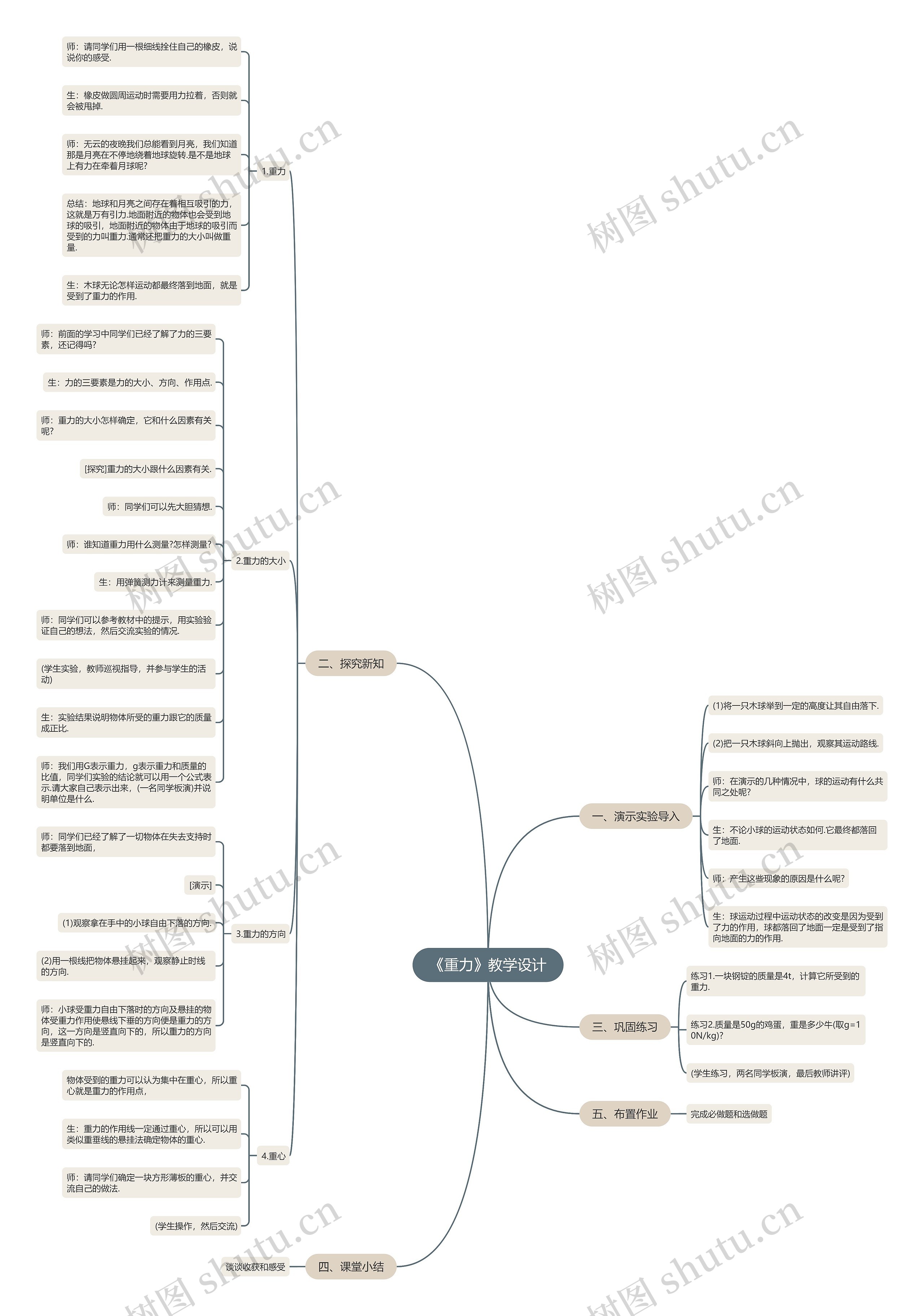 《重力》教学设计
