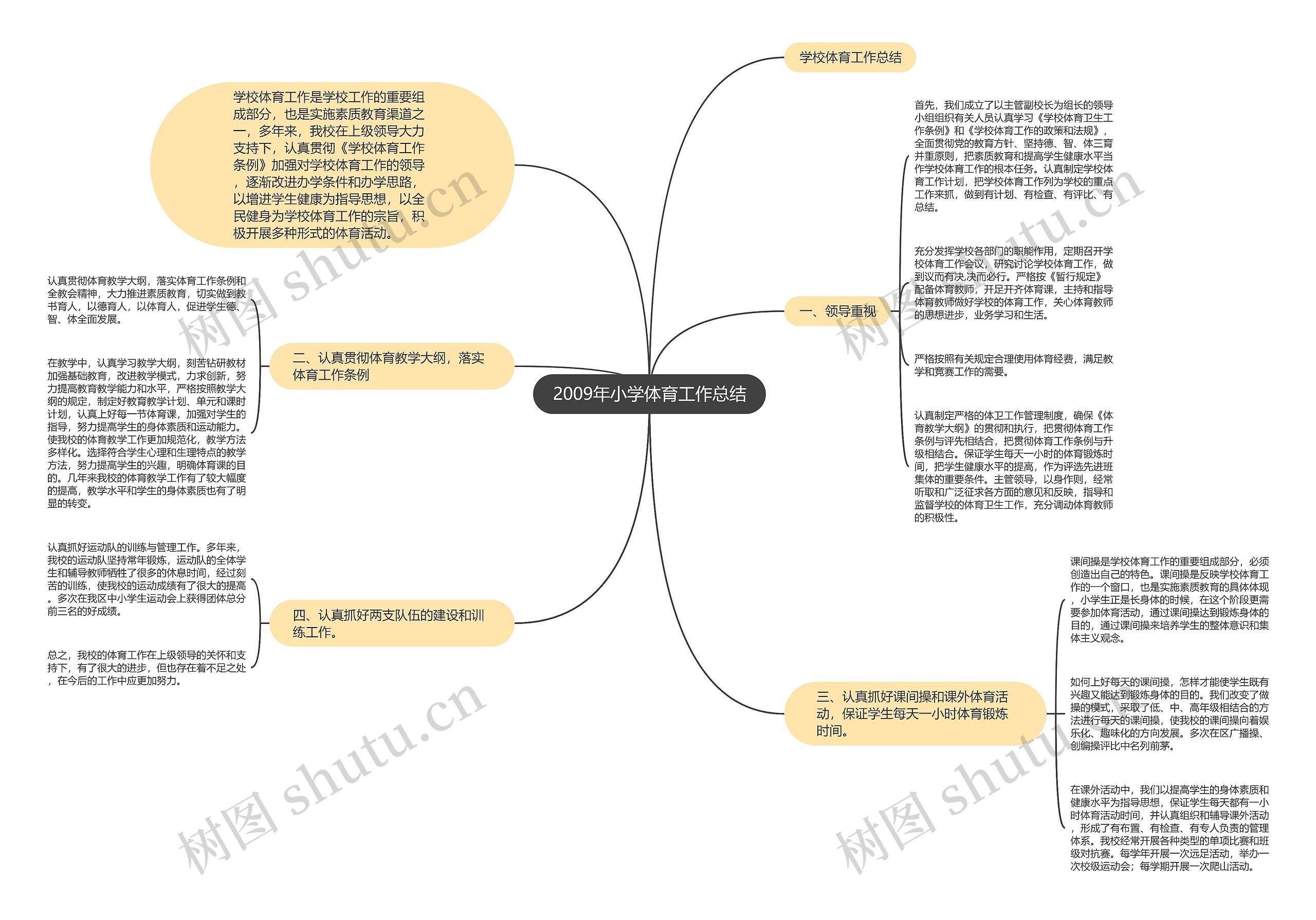 2009年小学体育工作总结