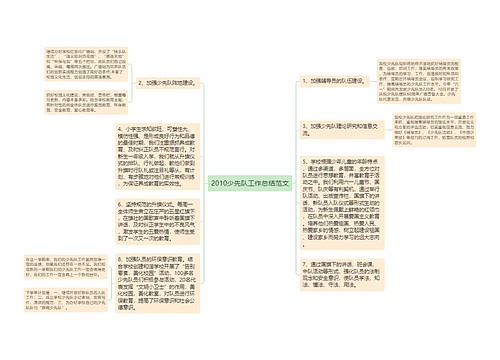 2010少先队工作总结范文