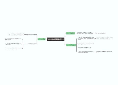 energetic的用法总结大全