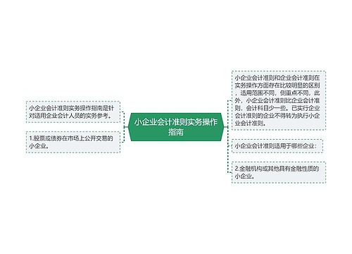 小企业会计准则实务操作指南