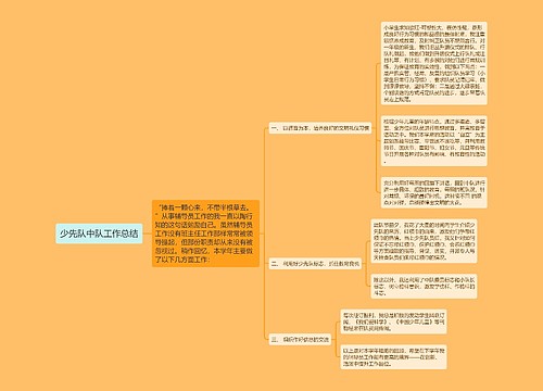 少先队中队工作总结