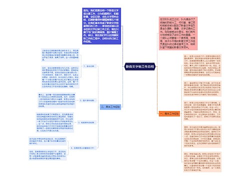 影音文字组工作总结