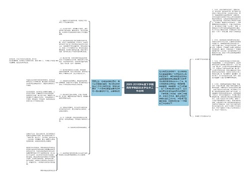 2009-2010学年度下学期商务学院团总支学生会工作总结