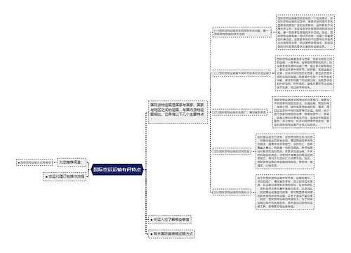 国际货运运输有何特点